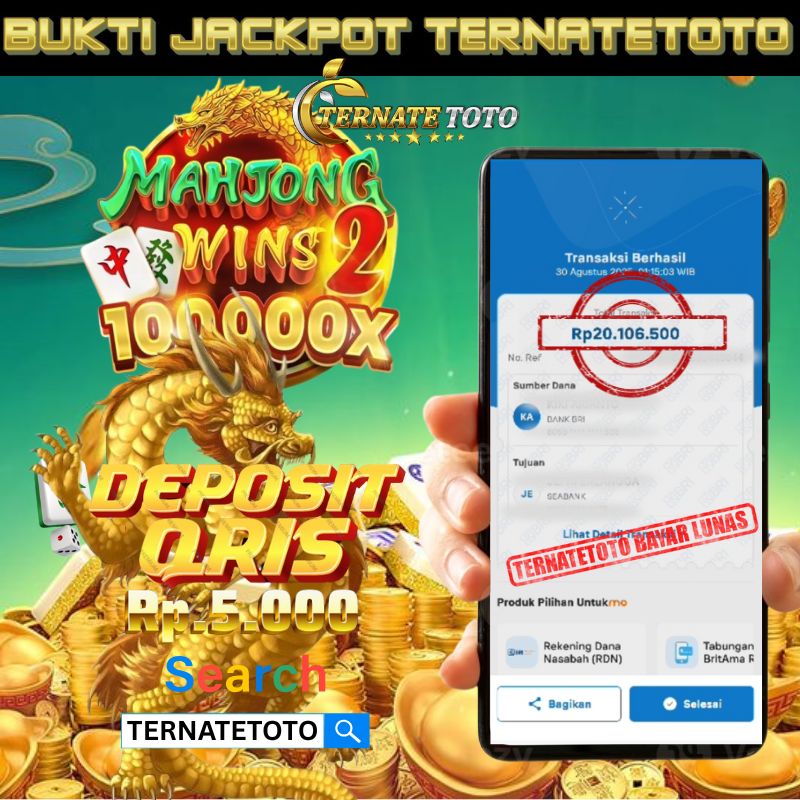 TERNATETOTO - Mahjong Ways 2 - Rp.20,100,000
